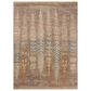 Loloi Granada Taupe and Sunrise 4" x 6" Area Rug, , large