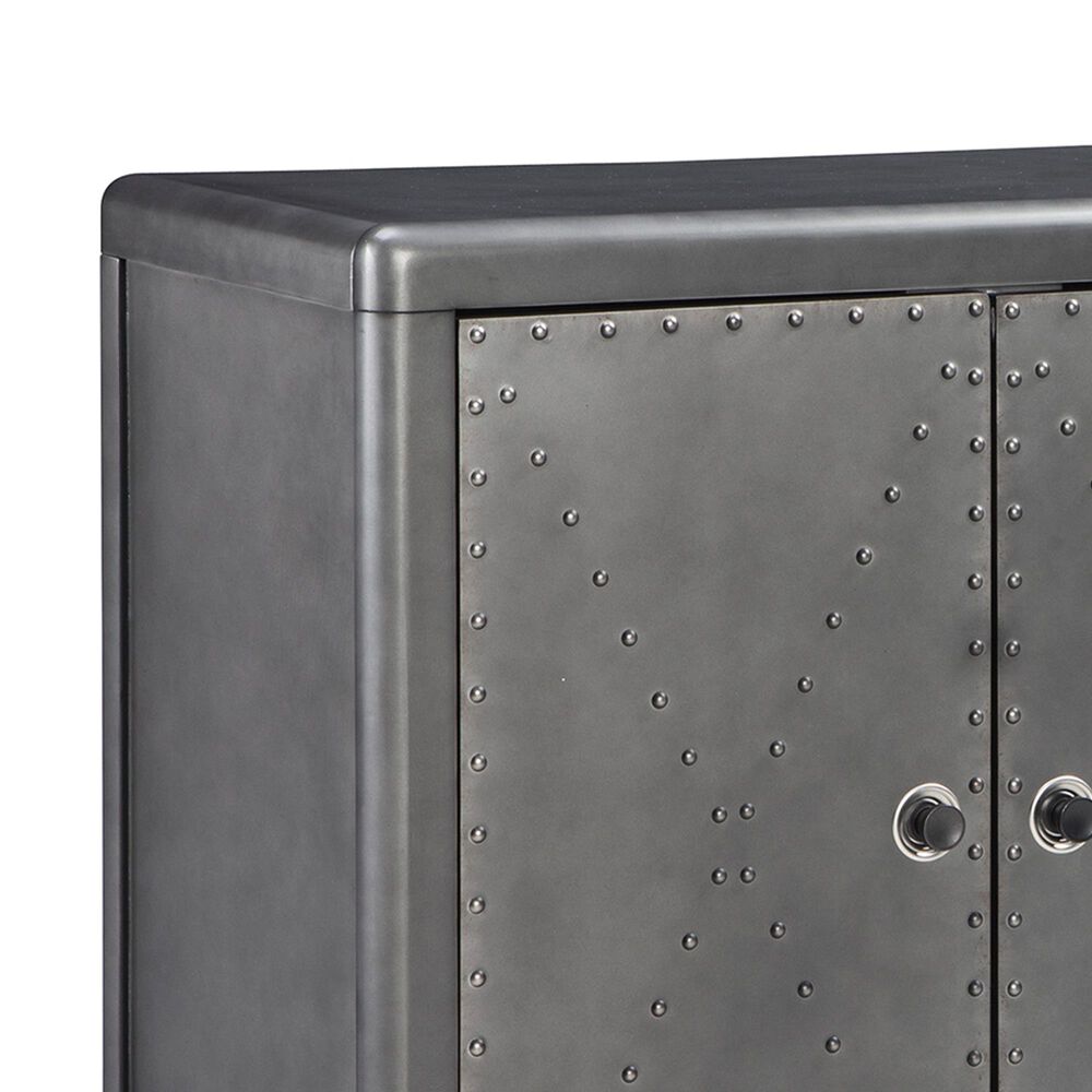 Signature Design by Ashley Rock Ridge Accent Cabinet in Gunmetal, , large