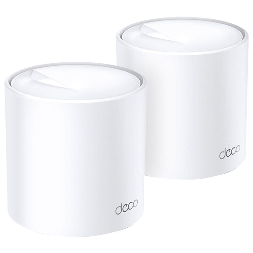 TP-Link Deco Whole Home Mesh Dual-Band Wi-Fi 6 System in White (2-Pack), , large