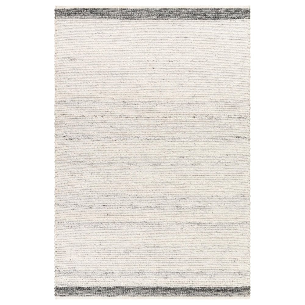 Surya Florentina Off-White, Charcoal and Light Slate 10&#39; x 14&#39; Area Rug, , large
