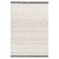Surya Florentina Off-White, Charcoal and Light Slate 10" x 14" Area Rug, , large