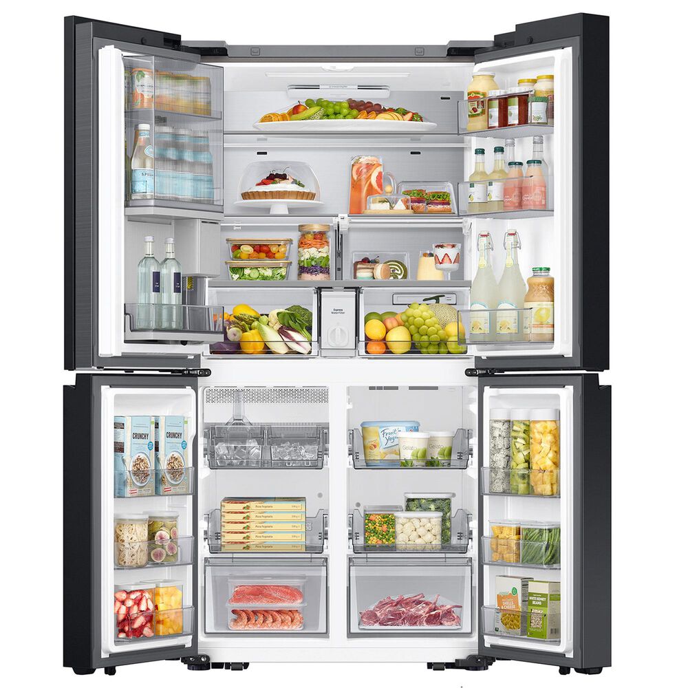 Samsung Bespoke Bespoke 22.5 Cu. Ft. 4-Door French Door Refrigerator in White Glass, , large