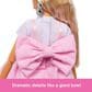 Barbie Deluxe Style Doll with Oversized Bow and Blond Hair in Pastel Pink, , large