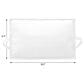 Floating Luxuries Kai 11.5" x 18.5" Lumbar Pillow in Arctic White (Set of 2), , large