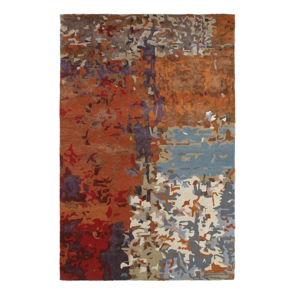 Oriental Weavers Galaxy 21904 5" x 8" Orange Area Rug, , large