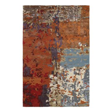 37B Galaxy 21904 5" x 8" Orange Area Rug, , large