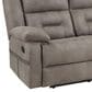 Steve Silver Abilene Manual Reclining Sofa with Drop-Down Console in Tan, , large