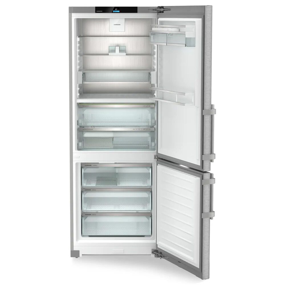 Liebherr Prime 16.8 Cu. Ft. Bottom Mount Refrigerator in Stainless Steel, , large