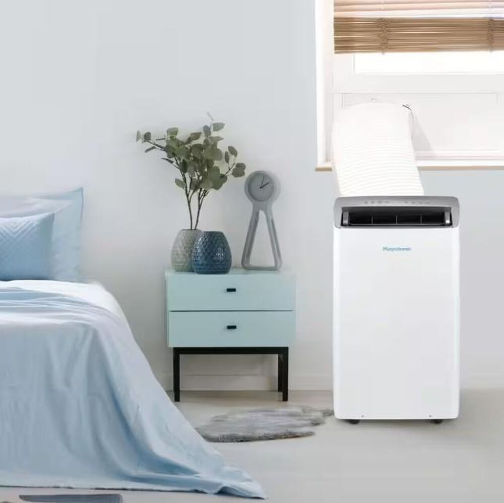 Keystone 12000 BTU Portable Air Conditioner with Inverter Technology in White, , large