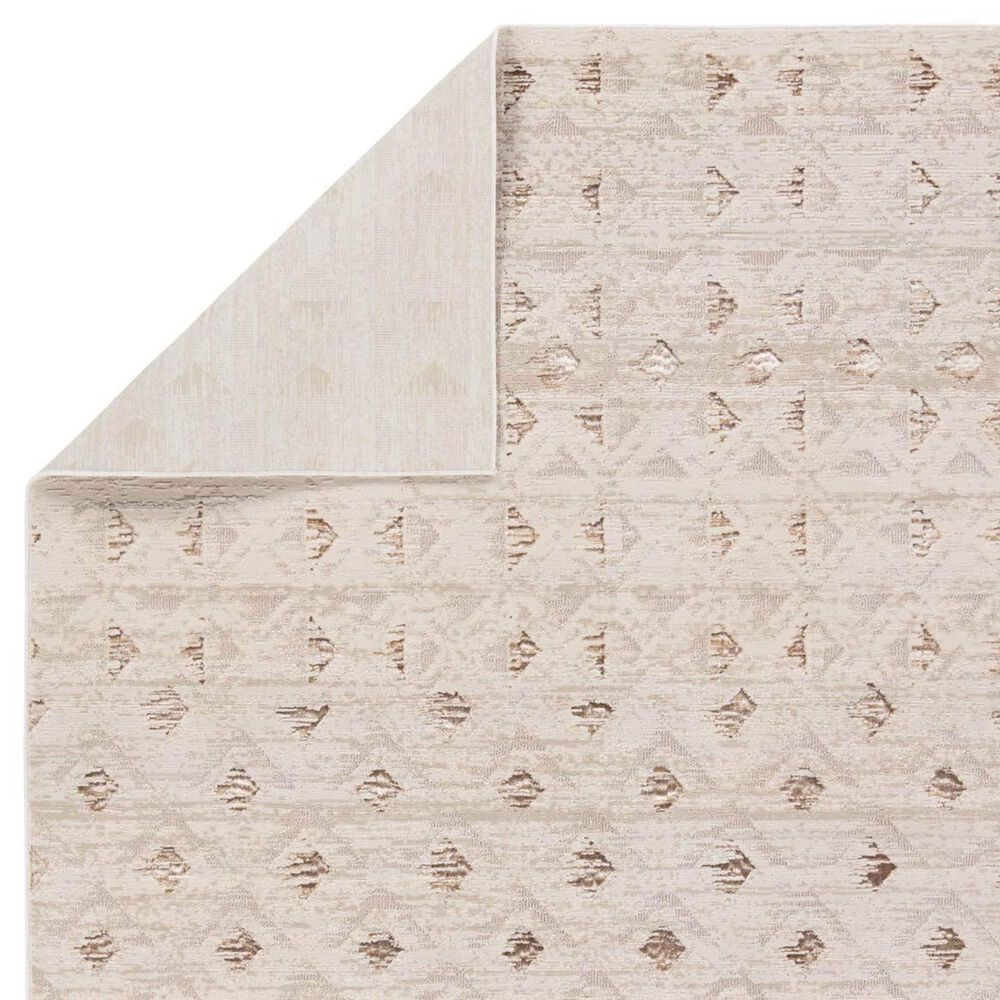 Jaipur Catalyst Carine 7&#39;10&quot; x 10&#39;6&quot; Birch, Feather Gray, Incense and Bison Area Rug, , large