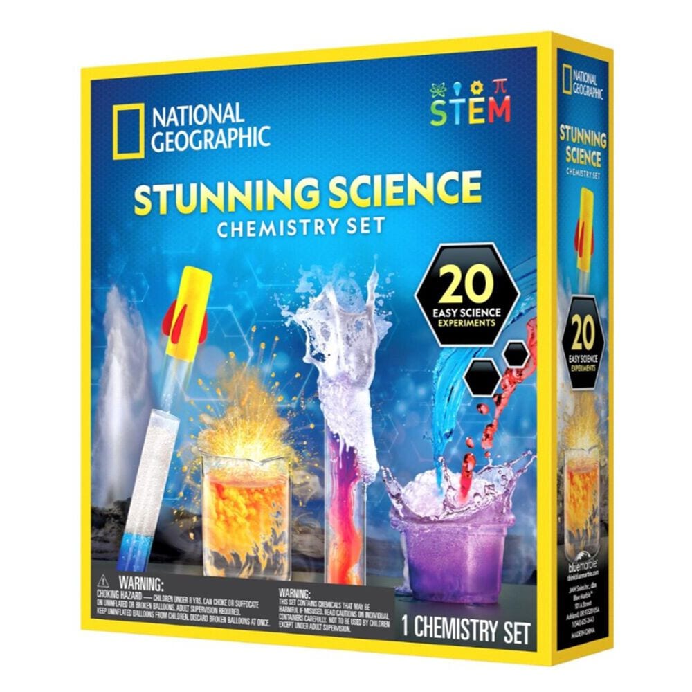National Geographic Stunning Science Chemistry Set, , large