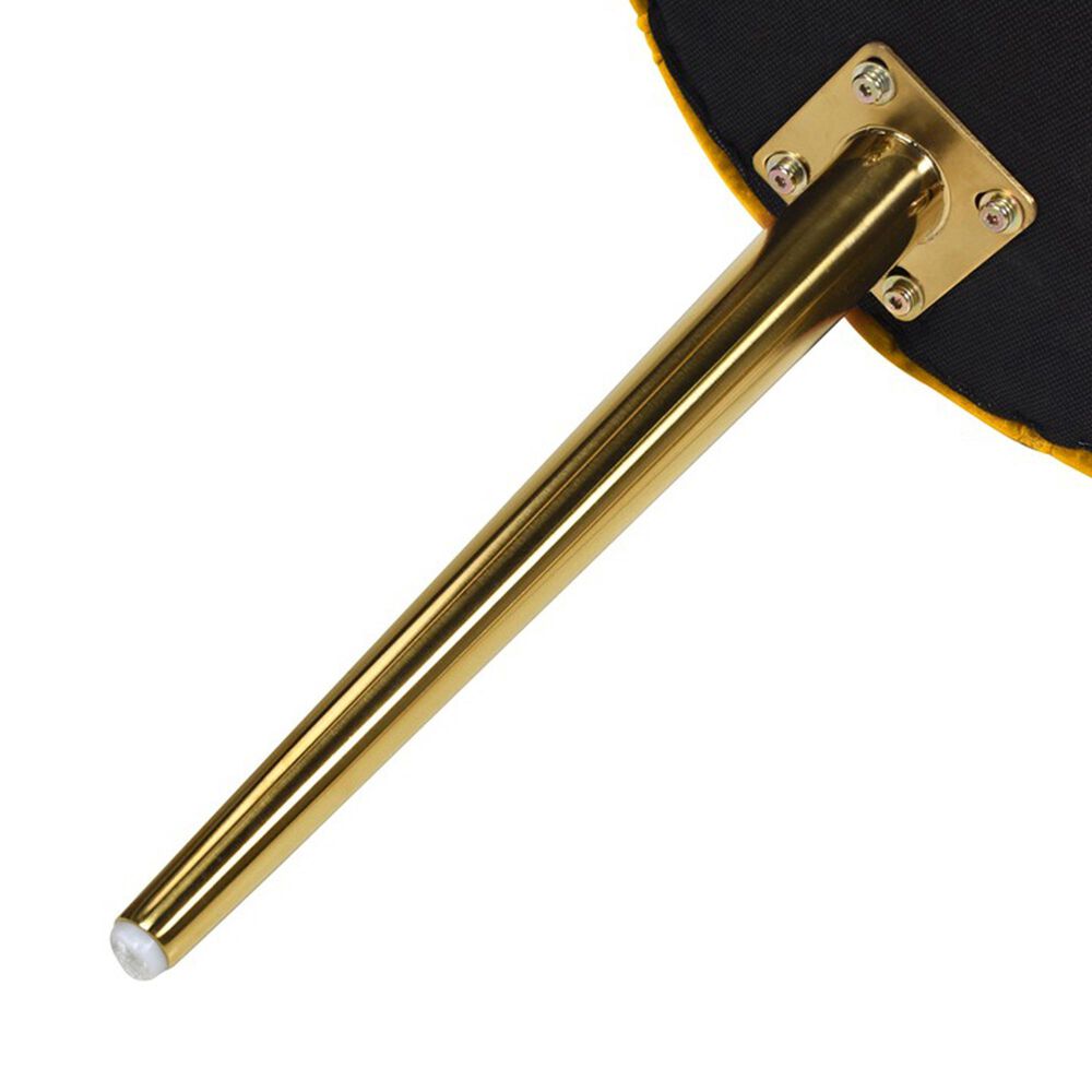 Jennifer Taylor Home Misty Glam Barrel Accent Chair in Rich Yellow NFM