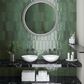 Emser Passion Verde 3" x 8" Glossy Porcelain Tile, , large