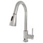 MS International Touch-Less Infrared Sensor Kitchen Faucet in Polished Chrome, , large