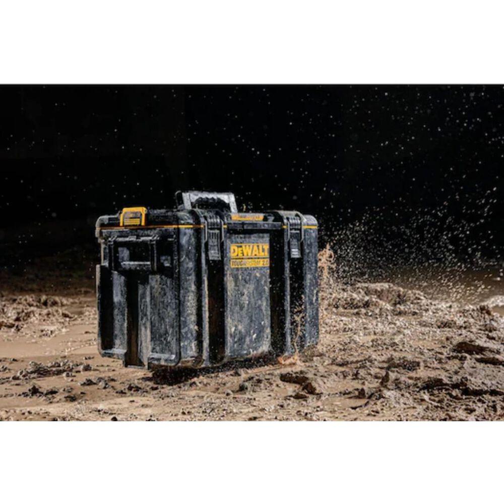 DEWALT ToughSystem 2.0 Large Tool Box, 110 Lb. Capacity