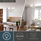 Vaxcel Monrovia 5-Light Chandelier in Brushed Nickel, , large