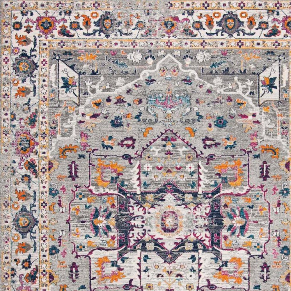 Safavieh Evoke EVK275H 5&#39;1&quot; x 7&#39;6&quot; Grey Area Rug, , large