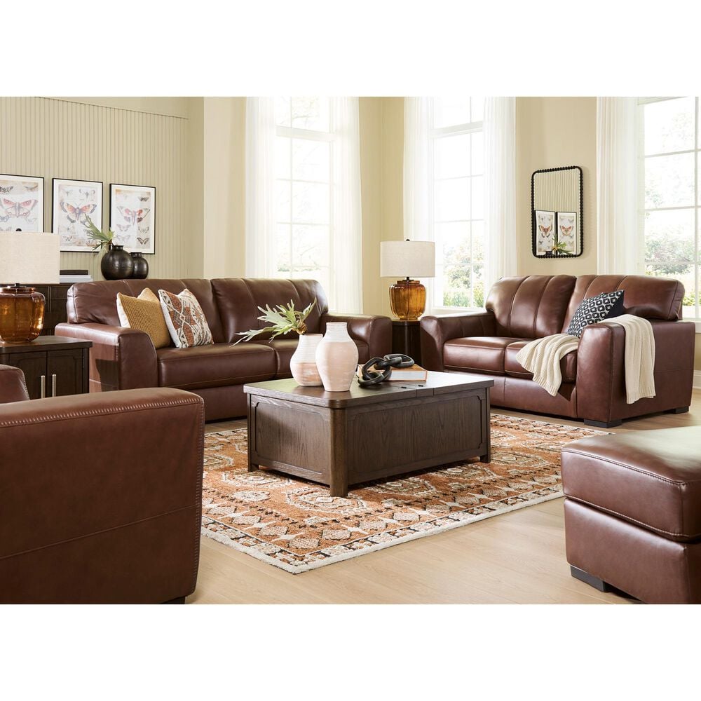 Ashley Brogliano 3-Piece Stationary Living Room Set in Canyon, , large