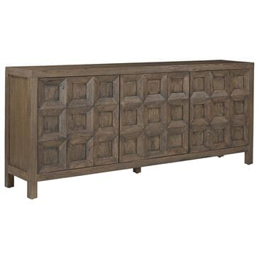 Slatehouse Briarwood 3-Door Sideboard in Brown Stain, , large