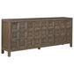 Slatehouse Briarwood 3-Door Sideboard in Brown Stain, , large