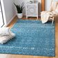 Safavieh Tulum 5"3" x 7"6" Turquoise and Blue Area Rug, , large