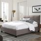 Urban Home Geneva King Adona Platform Bed in Dolphin, , large