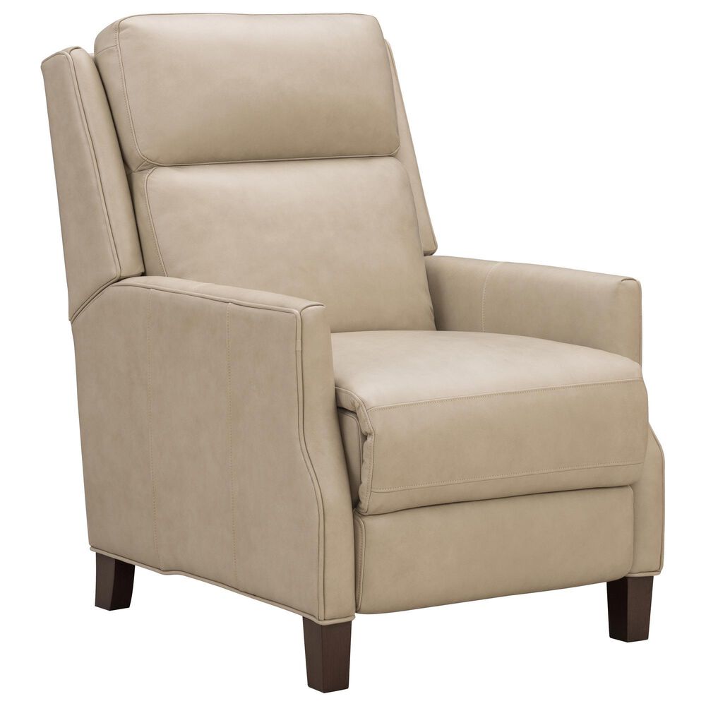 Barcalounger Ledger Leather Power Recliner in Stone, , large
