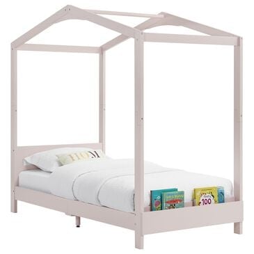 Delta Poppy Twin House Bed in Blush Pink, , large
