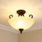 Golden Lighting Riverton Semi-Flush in Peppercorn, , large