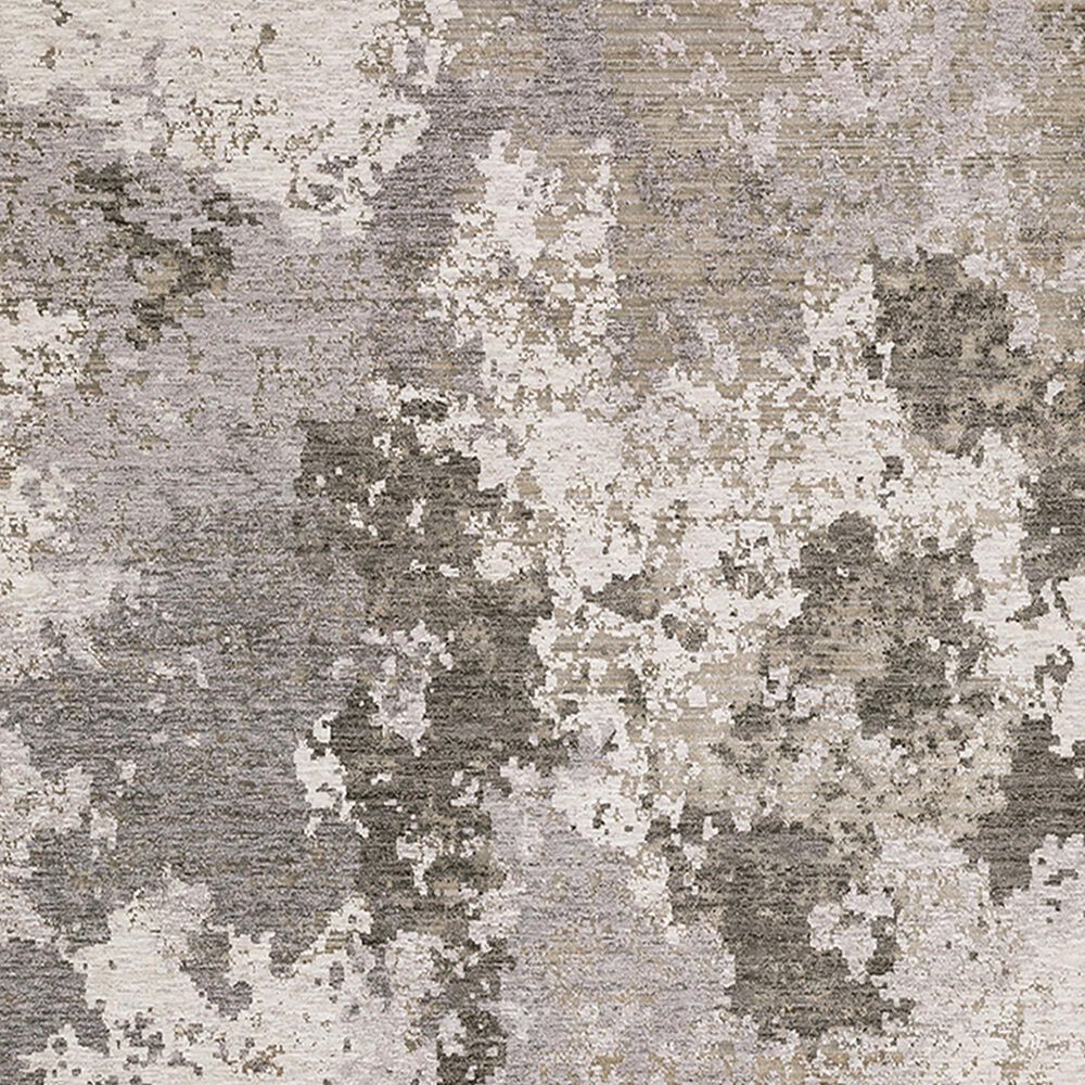 Oriental Weavers Nebulous Thunderstorm 2&#39;3&quot; x 7&#39;6&quot; Grey Runner, , large