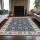 Dalyn Rug Company Hatay 5" x 7"6" Navy Area Rug, , large