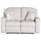Southern Motion City Limits Manual Loveseat in Mavis Sugar, , large