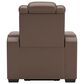 Ashley High Impact Power Recliner with Adjustable Headrest in Tobacco, , large