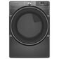 Whirlpool 7.4 Cu. Ft. Smart Front Load Gas Dryer with Wrinkle Shield Option in Volcano Black, , large