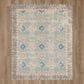 Karastan Zula Hazega 8" x 10" Blue and Rose Area Rug, , large