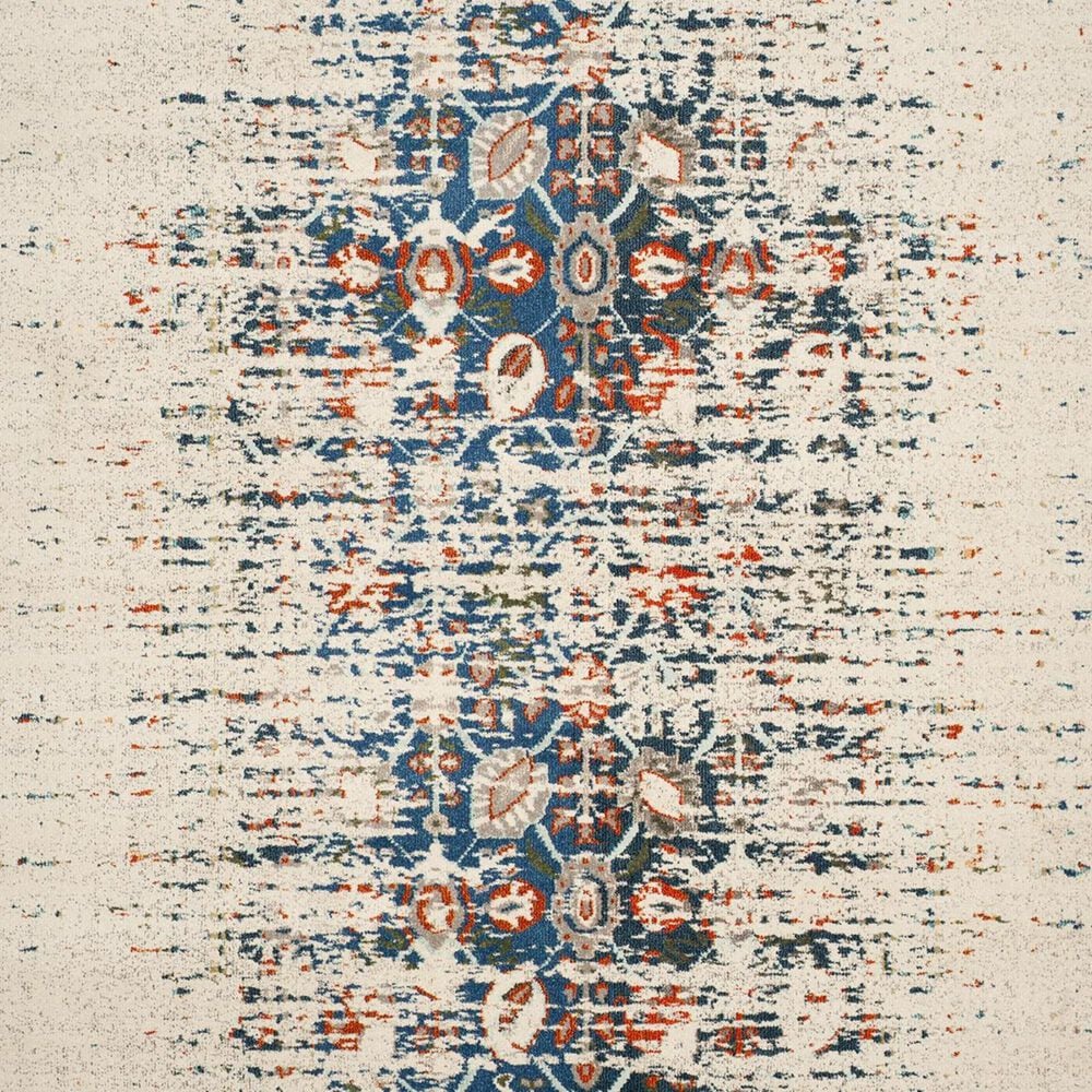 Safavieh Monaco MNC208M-28 2&#39;2&quot; x 8&#39; Ivory/Blue Runner, , large