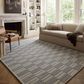 Chris Loves Julia x Loloi Bradley 5" x 7"6" Ivory and Grey Area Rug, , large