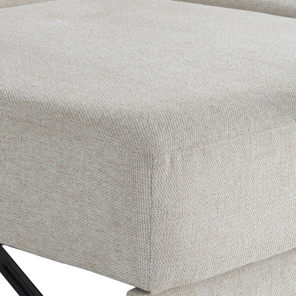 Lifestyle Solutions Mia Convertible Sofa in Ivory, , large