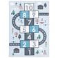 Safavieh Kids Playhouse KPH226F 8"9" x 12" Grey and Blue Rug, , large