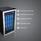 Danby 3.1 Cu. Ft. Beverage Center in Stainless Steel, , large