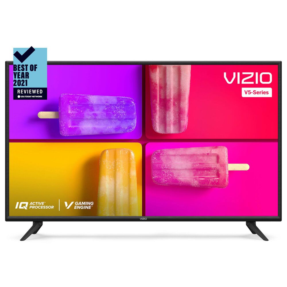 VIZIO 50&quot; Class V-Series 4K LED HDR - Smart TV with 5.1 Home Theater Sound Bar in Black, , large