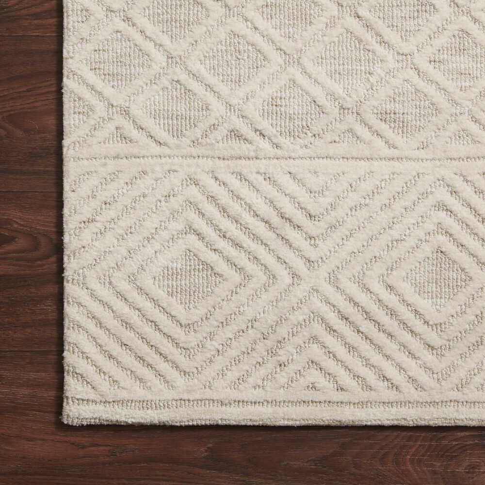 Loloi II Neda 2&#39;3&quot; x 3&#39;9&quot; Ivory and Natural Area Performance Rug, , large