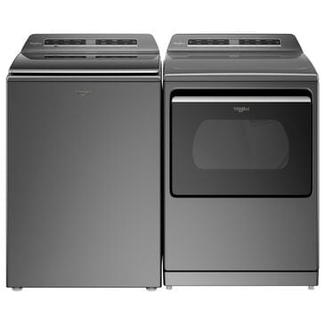 Whirlpool 5.3 Cu. Ft. Washer and 7.4 Cu. Ft. Electric Dryer Laundry Pair, , large