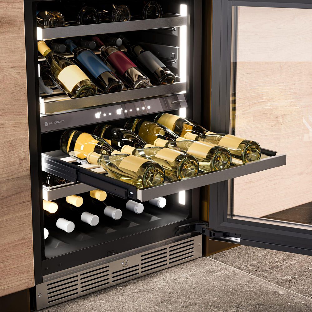 Danby Pro Gen 3 4.84 Cu. Ft. Built-in Wine Cellar in Stainless Steel, , large