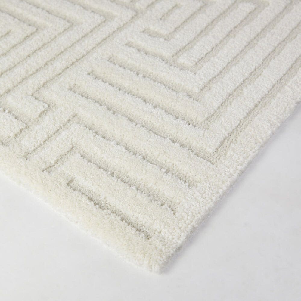 Balta Rugs Chandra 5&#39;3&quot; x 7&#39; Cream Area Rug, , large