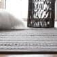 Safavieh Montauk MTK215F 8" x 10" Grey and Ivory Area Rug, , large