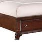 Mayberry Hill Canton King Storage Bed in Cherry, , large