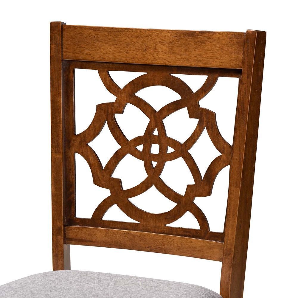 Baxton Studio Renaud Side Chair in Walnut Brown (Set of 2), , large