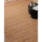 Angela Rose Colton 10" x 14" Natural and Clay Area Rug, , large