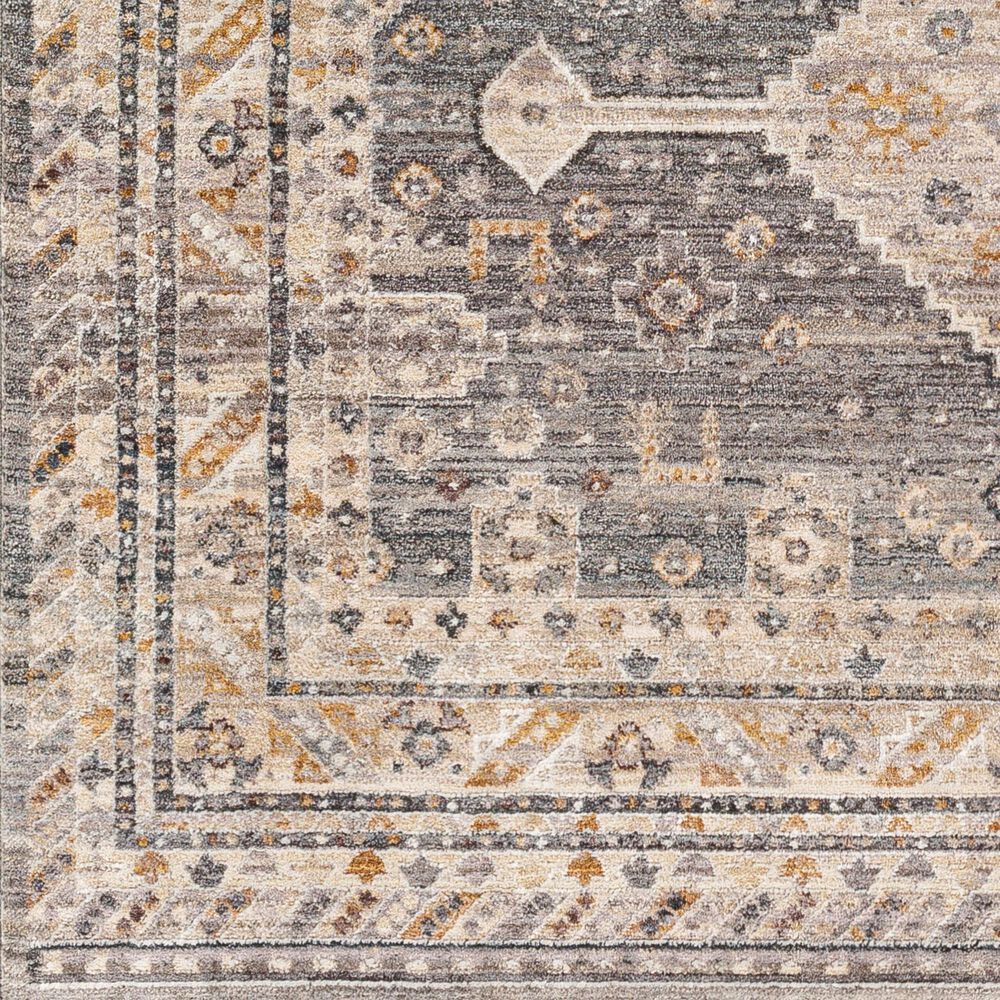 Surya Aida 2&#39; x 2&#39;11&quot; Medium Gray, Gray, Beige, Charcoal and Tan Area Rug, , large